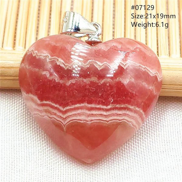 Red Rhodochrosite Pendant-ToShay.org