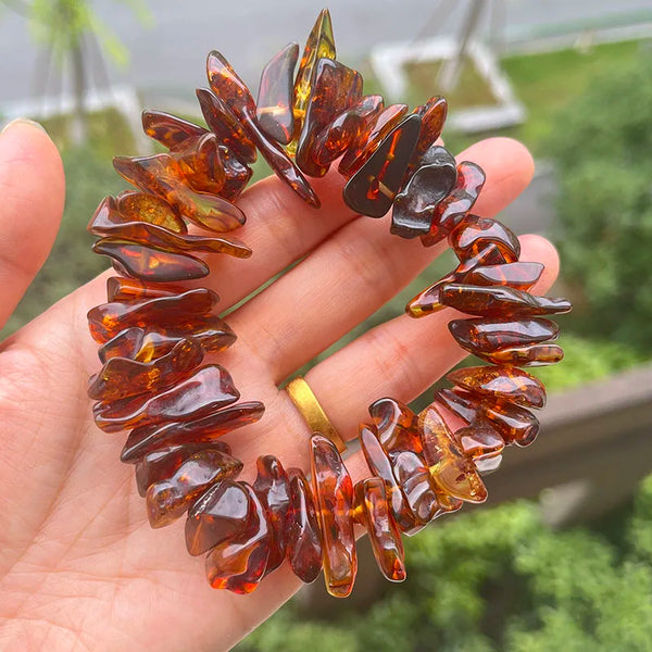 Yellow Amber Bracelet-ToShay.org