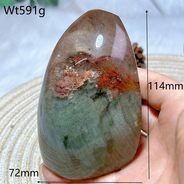 Green Garden Quartz Crystal-ToShay.org