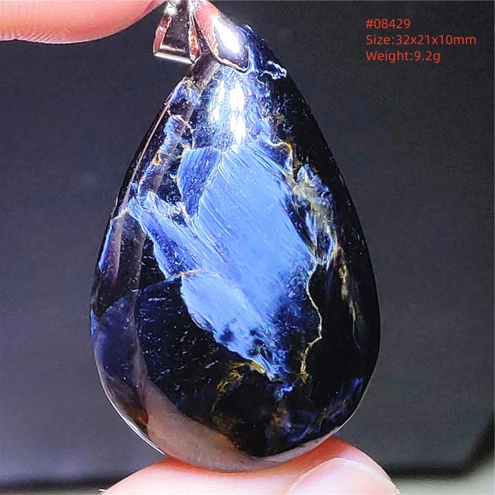 Blue Pietersite Pendant-ToShay.org