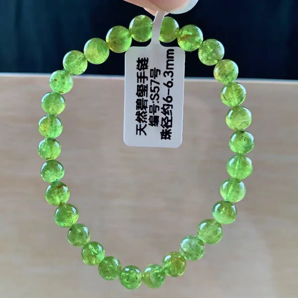 Green Tourmaline Bracelet-ToShay.org