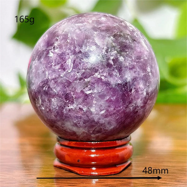 Purple Lepidolite Ball-ToShay.org