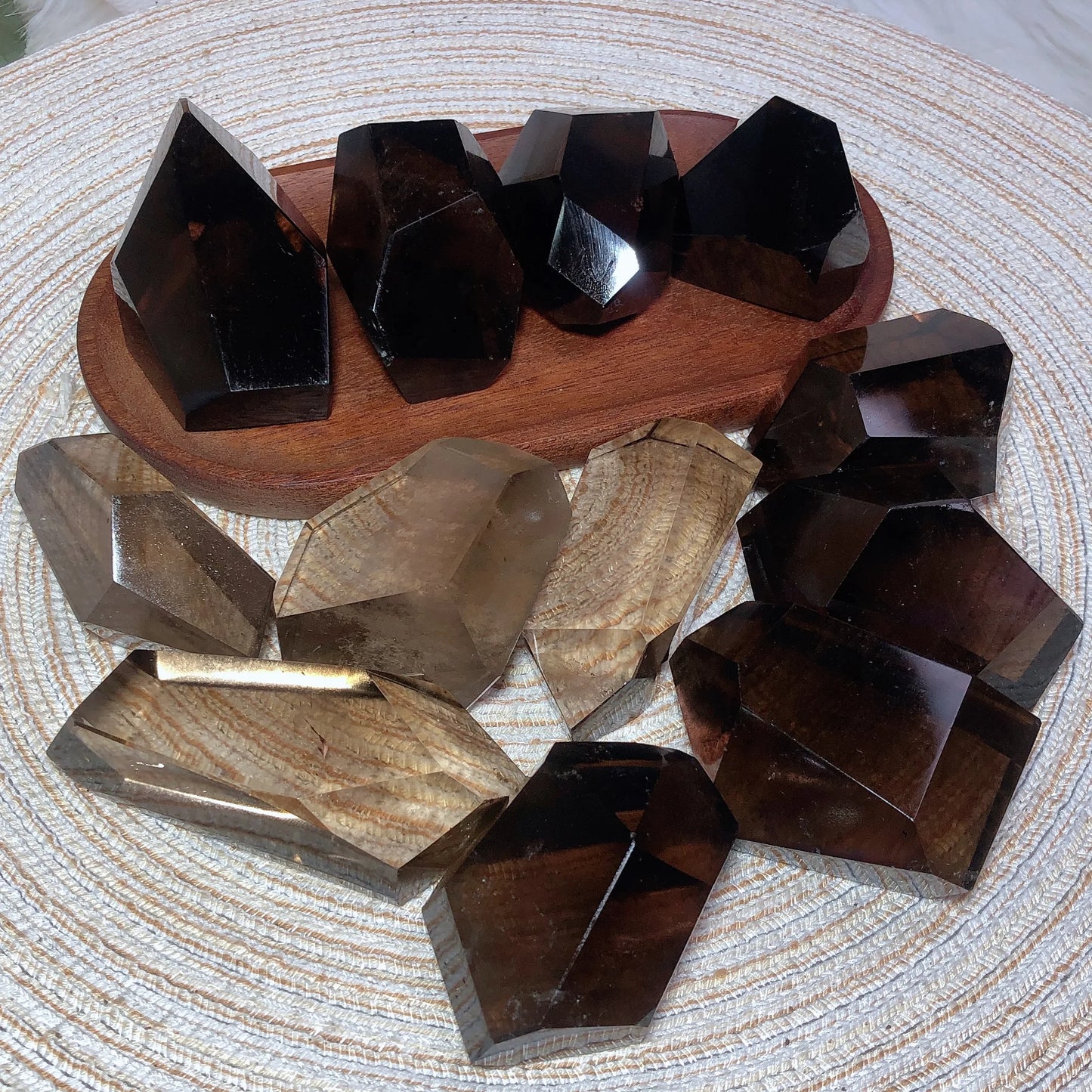 Smokey Quartz Crystals-ToShay.org