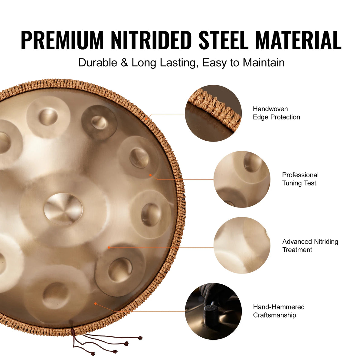 Steel Handpan Drum-ToShay.org