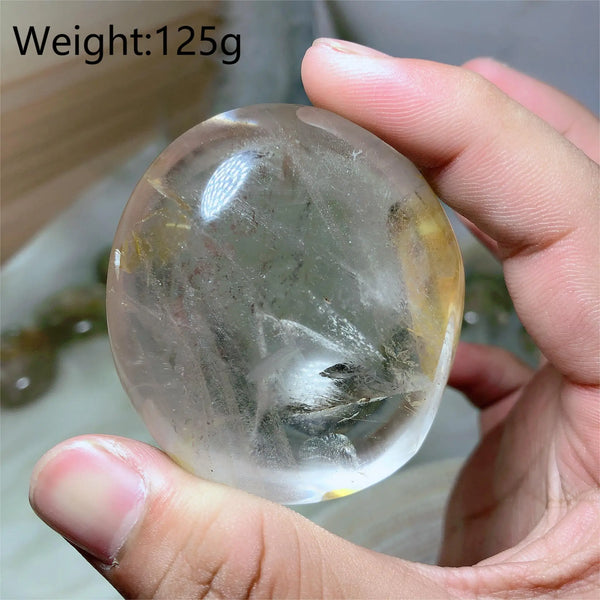 Smokey Quartz Palm Stones-ToShay.org