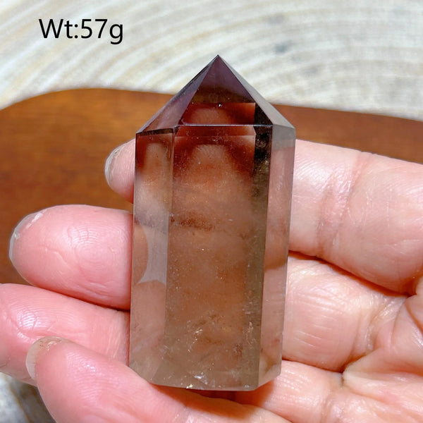 Smokey Rainbow Quartz Point-ToShay.org