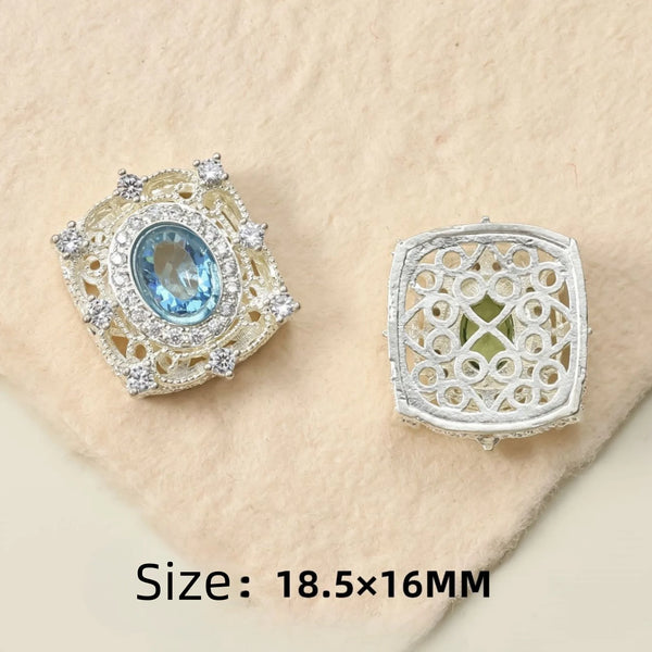 Silver Crystal Beads-ToShay.org