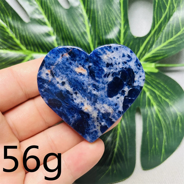 Blue Sodalite Heart-ToShay.org