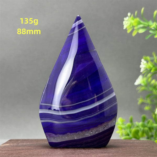 Purple Agate Torch-ToShay.org