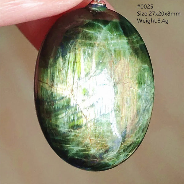 Green Diopside Pendant-ToShay.org