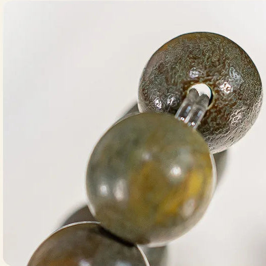 Green Sandalwood Mala Beads-ToShay.org