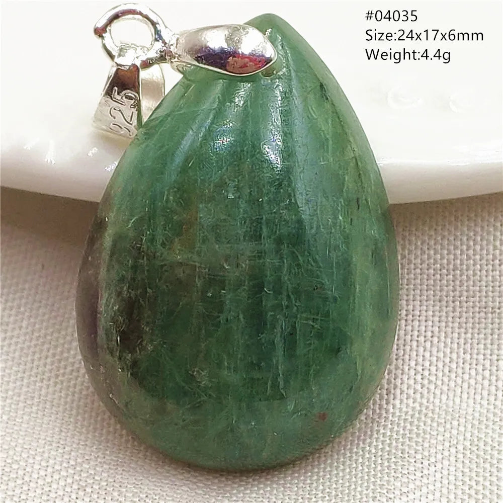 Green Blue Kyanite Pendant-ToShay.org