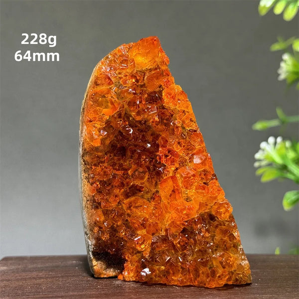 Orange Citrine Cave Cluster-ToShay.org