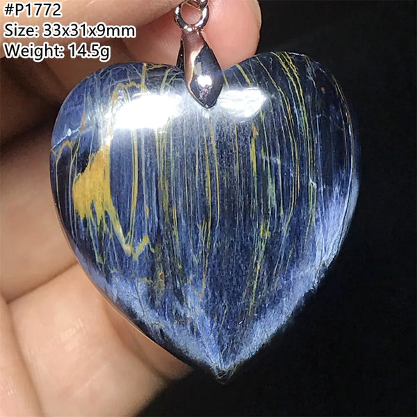 Blue Pietersite Pendant-ToShay.org