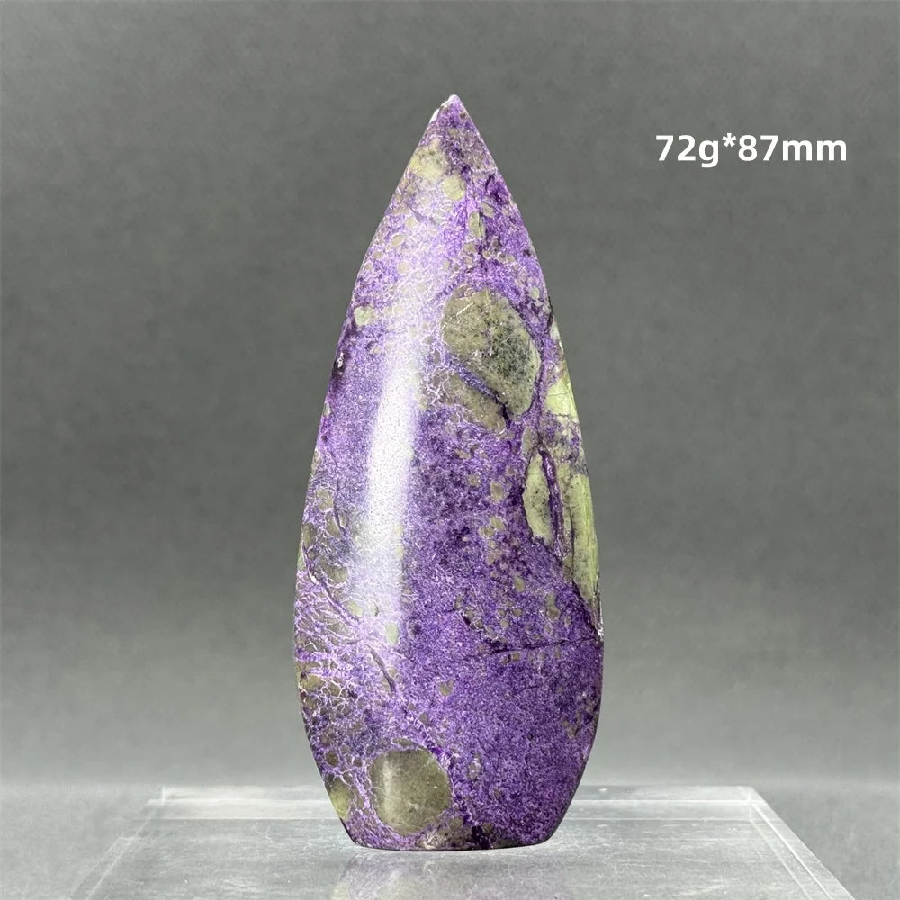 Purple Stone Torch-ToShay.org