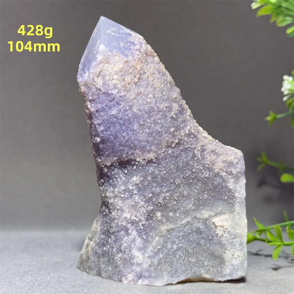 Purple Grape Agate Tower-ToShay.org