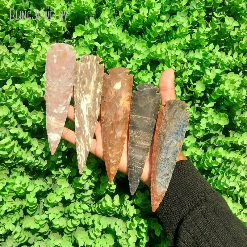 Yellow Agate Spearhead Point-ToShay.org