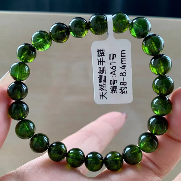 Green Tourmaline Bracelet-ToShay.org