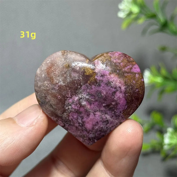 Pink Cobalt Calcite Heart-ToShay.org
