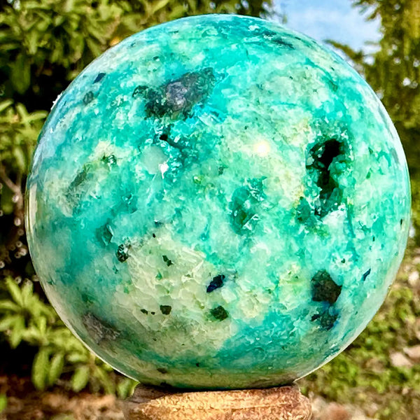 Green Amazonite Ball-ToShay.org
