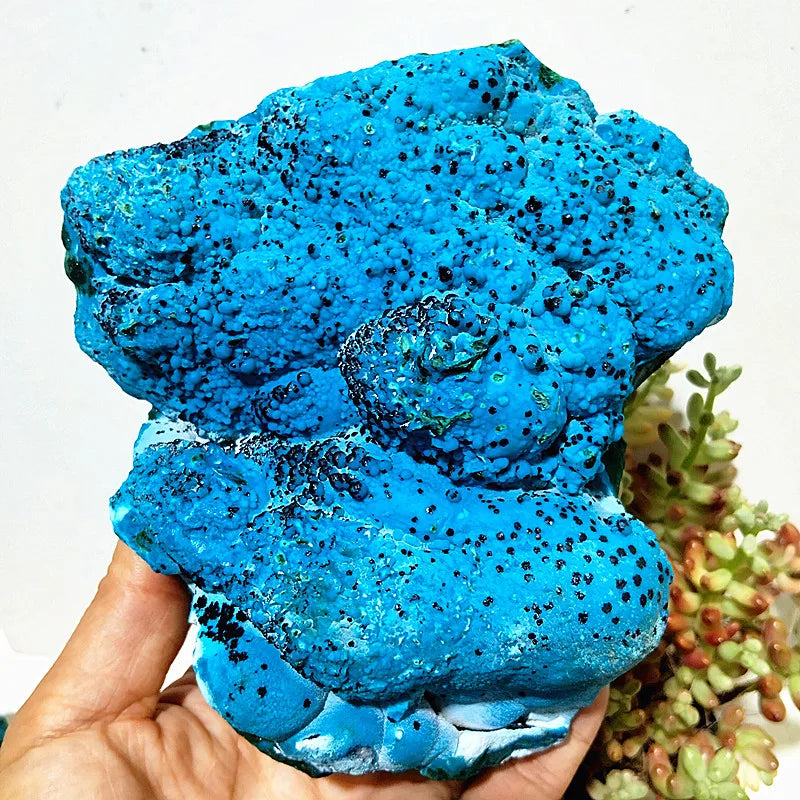 Blue Chrysocolla Crystal-ToShay.org