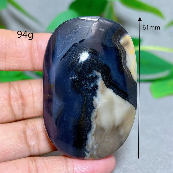 Fire Agate Palm Stone-ToShay.org