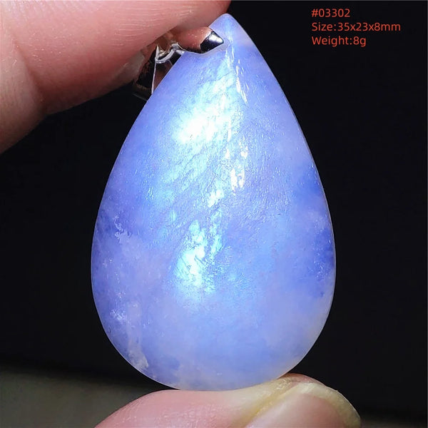 Blue Light Moonstone Pendant-ToShay.org