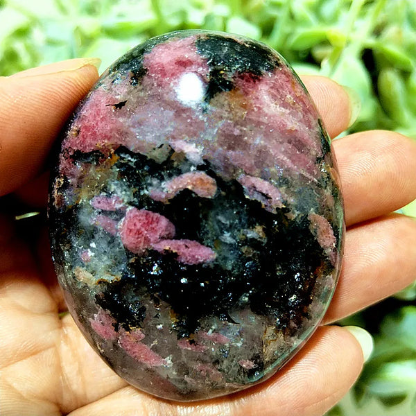 Pink Rose Snowflake Stone-ToShay.org