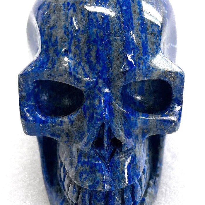 Blue Lapis Lazuli Skull-ToShay.org