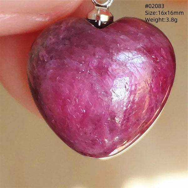 Red Ruby Zoisite Pendant-ToShay.org