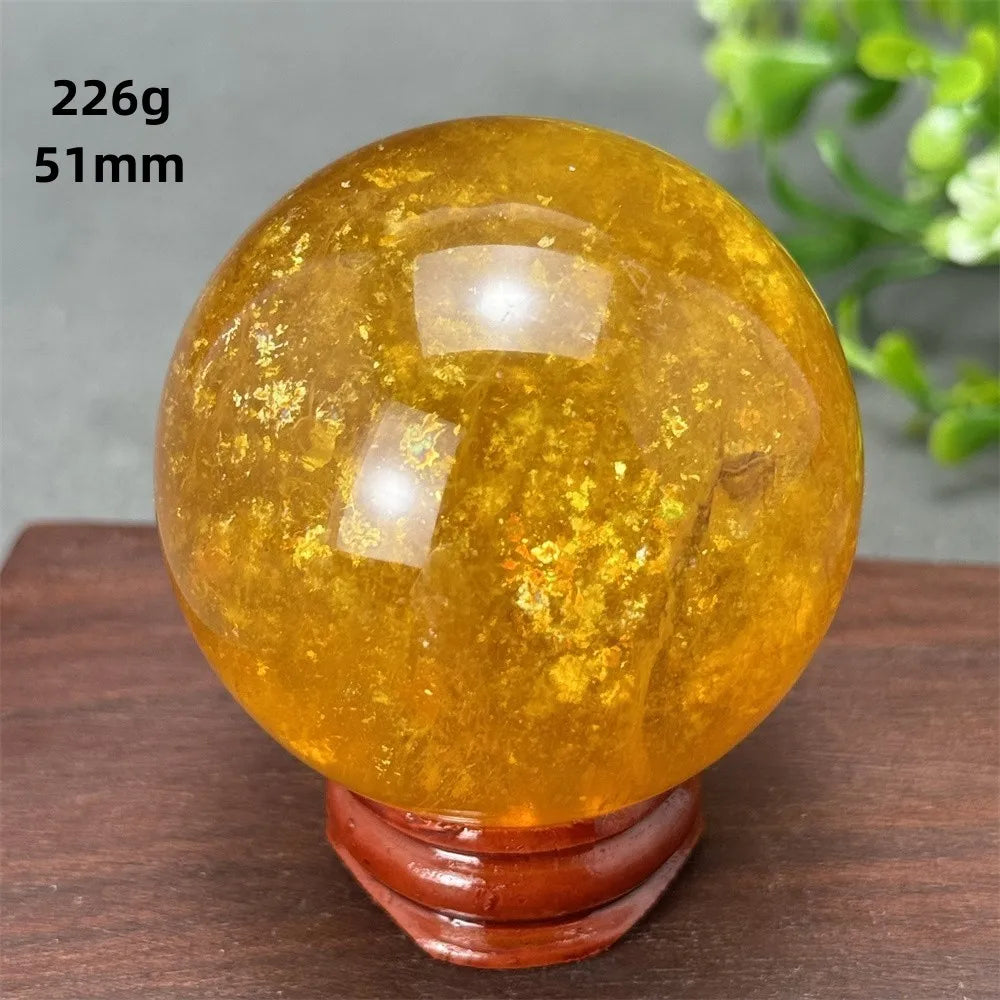 Gold Lepidolite Ball-ToShay.org