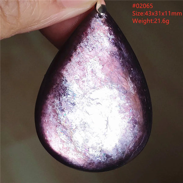 Purple Lepidolite Pendant-ToShay.org