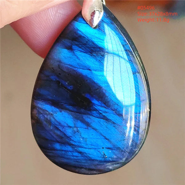 Blue Light Labradorite Pendant-ToShay.org