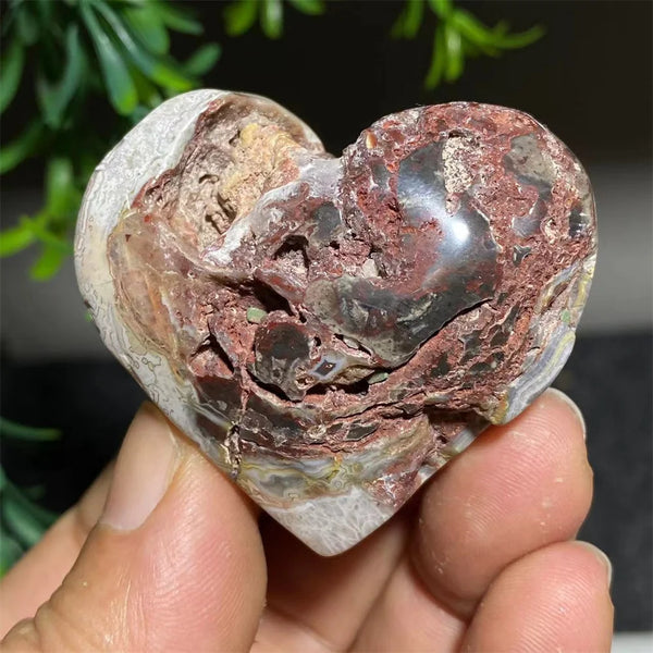 Red Agate Heart-ToShay.org