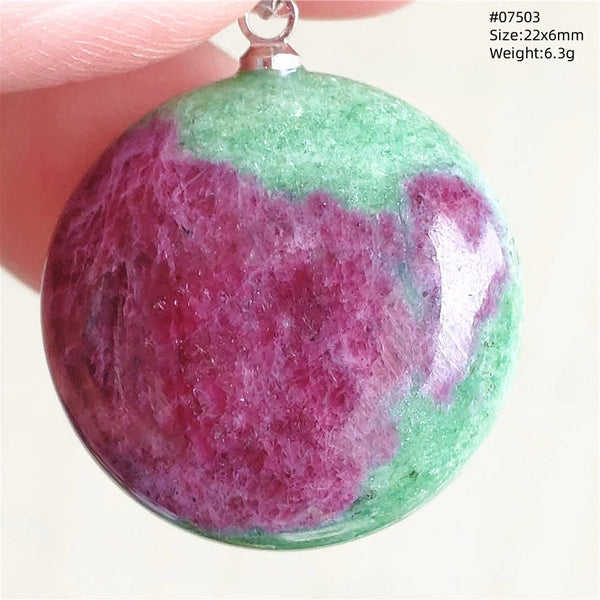 Red Ruby Zoisite Light Pendant-ToShay.org