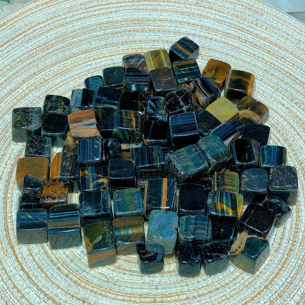 Blue Tiger Eye Cubes-ToShay.org