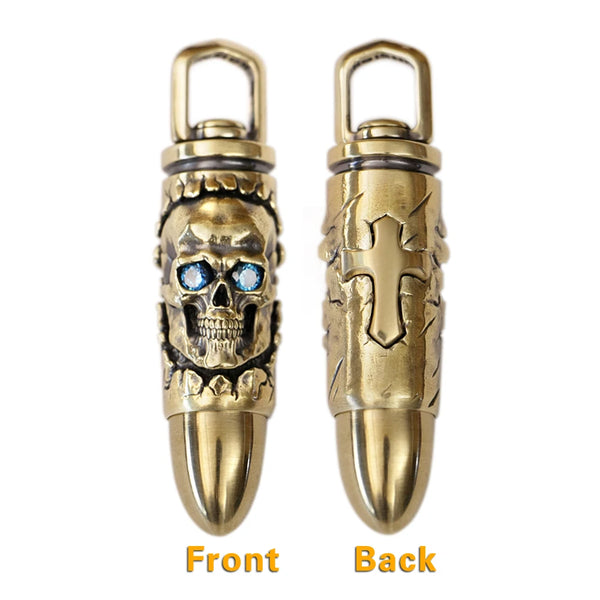 Silver Skull Pendant-ToShay.org