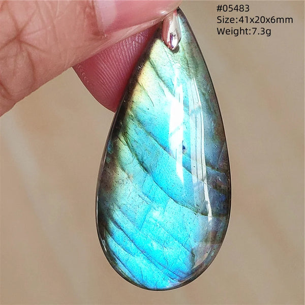 Blue Light Labradorite Pendant-ToShay.org