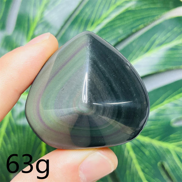 Black Turtle Stone Heart-ToShay.org