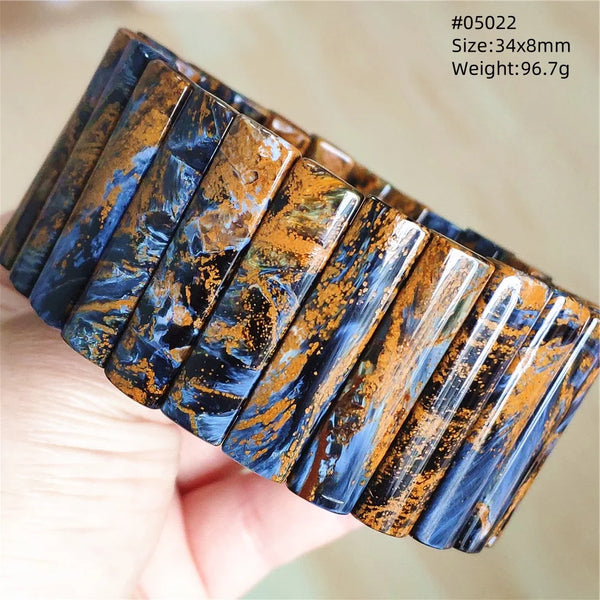Blue Pietersite Bracelet-ToShay.org