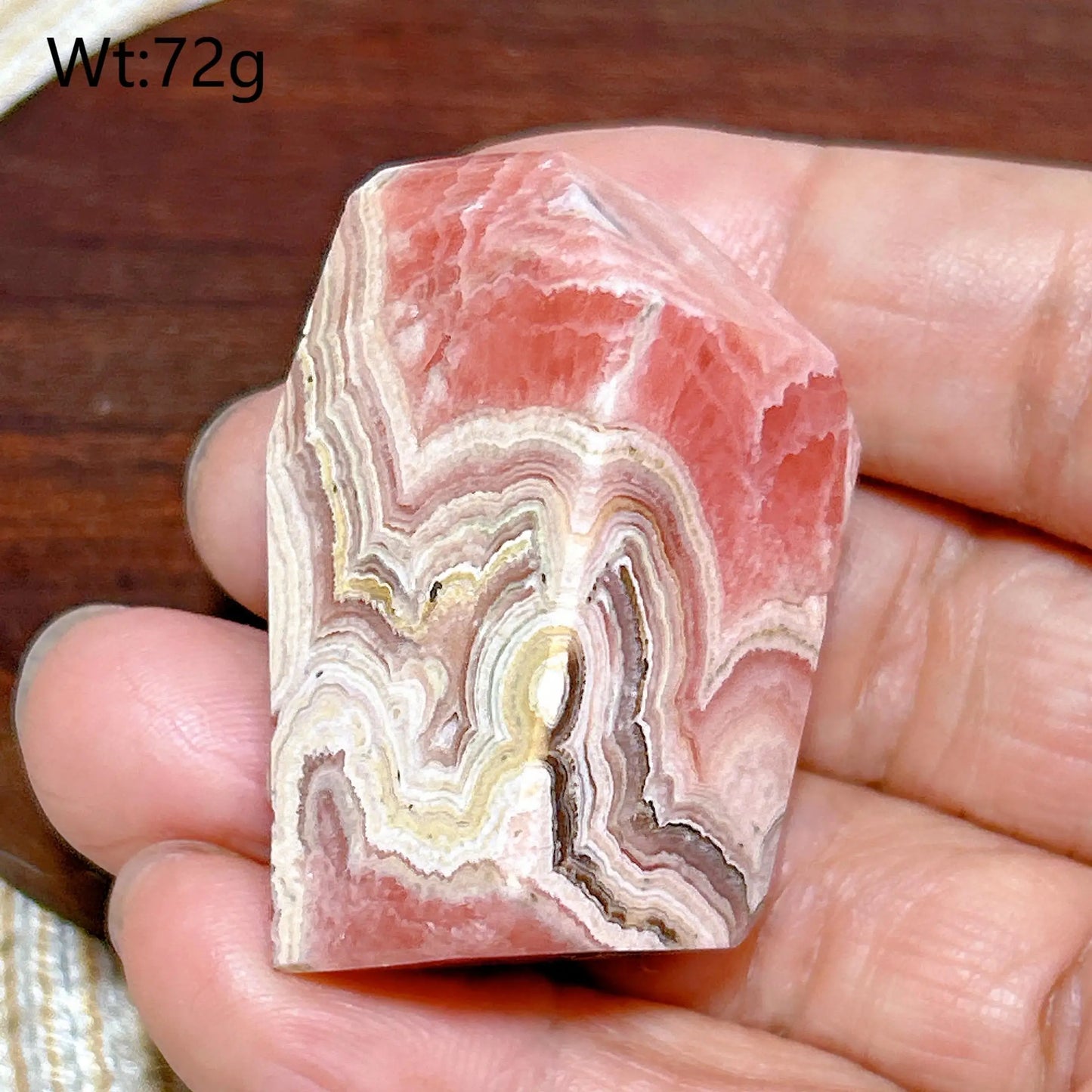 Pink Rhodochrosite Rocks-ToShay.org