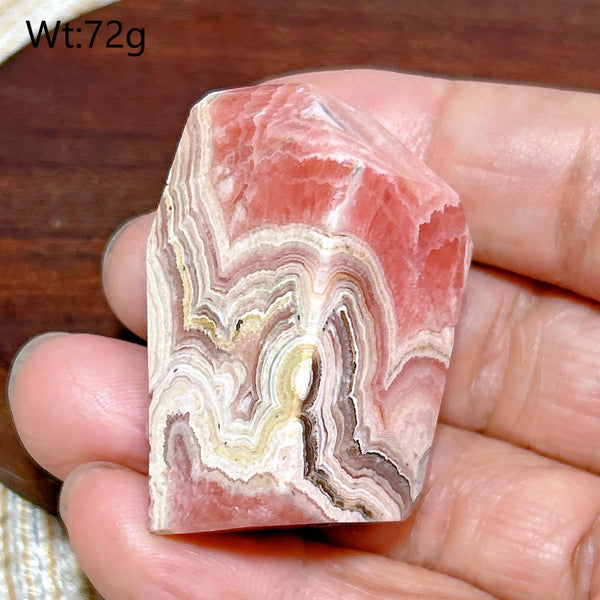 Pink Rhodochrosite Rocks-ToShay.org