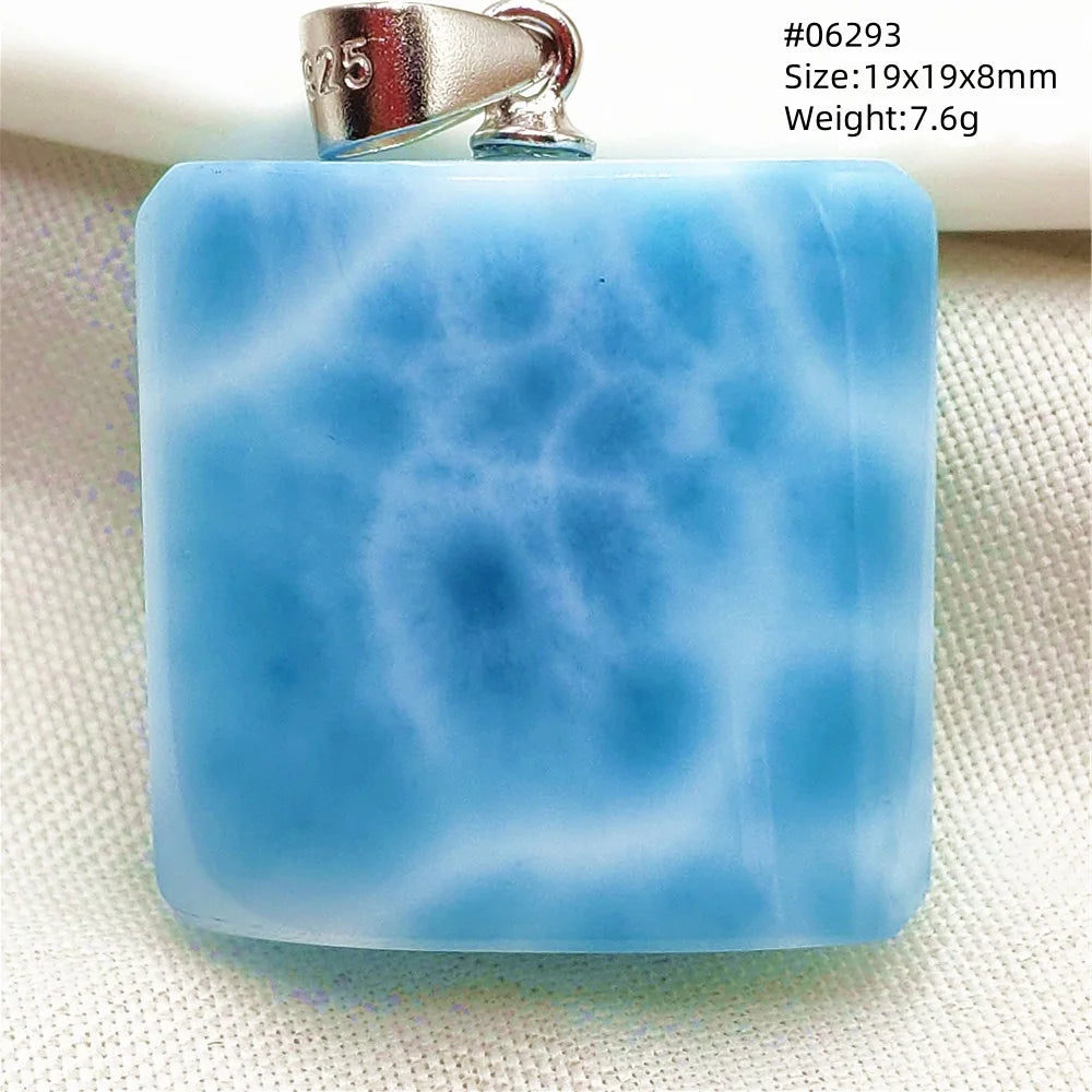 Blue Larimar Pendant-ToShay.org