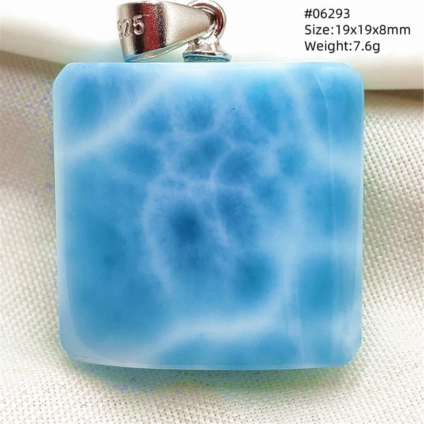 Blue Larimar Pendant-ToShay.org