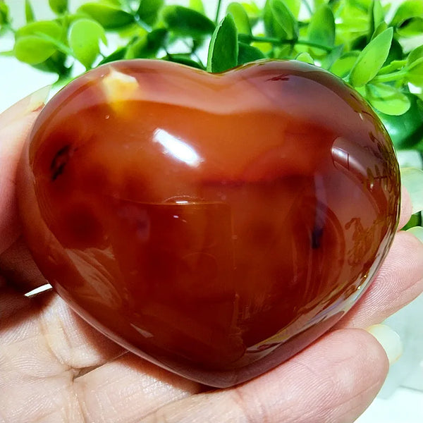 Red Agate Heart-ToShay.org