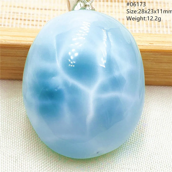Blue Larimar Pendant-ToShay.org