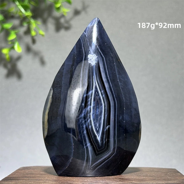 Black Agate Torch-ToShay.org