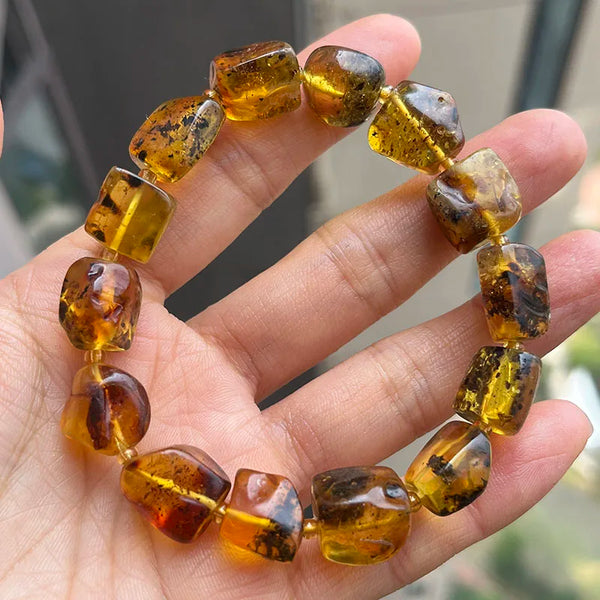 Yellow Amber Bracelet-ToShay.org