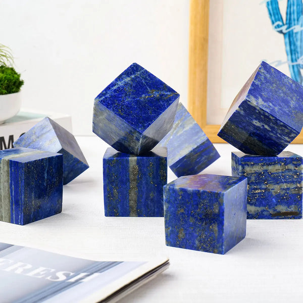 Blue Lapis Lazuli Diamond-ToShay.org