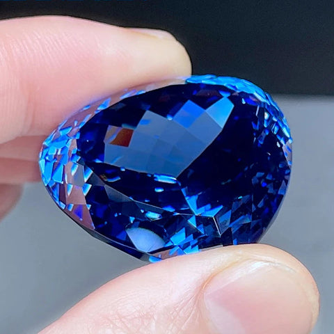 Blue Cubic Zirconia Gems-ToShay.org